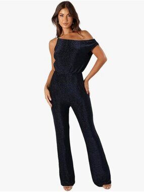 Heather One Shoulder Jumpsuit